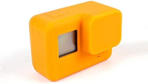 Kingma Hero 5 Uyumlu Silikon Lens ve Koruyucu Kılıf Pembe