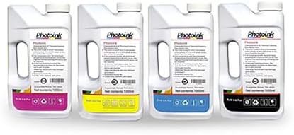 1000 Ml Mürkkep, Epson Claria Ve L Serisi Yazıcılar Için Uyumlu 4X1000 Ml Mürekkep Seti (Akıllı Mürekkep)/ L382/L386/L455/1455/L3050/L3060/L3070/L3110/L4150
