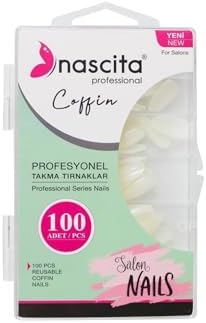 100'lü Kutulu Coffin Takma Tırnak - 169