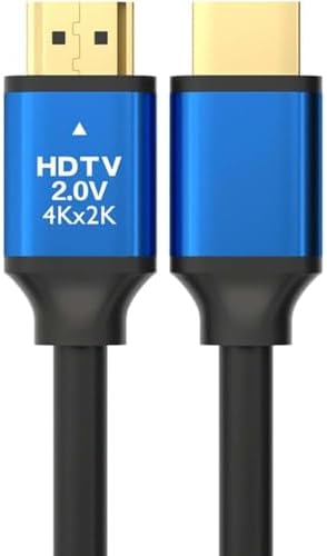 1.5 Metre Showmax Serisi SH-5140 Premium 4K ULTRA AHD 2.0 Altın Uçlu Hdmi Kablo (1.5 Metre)