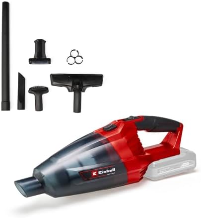 Akülü El Süpürgesi TE-VC 18 Li-Solo Power X- (18V, 42 mbar emiş gücü, 540 ml toz haznesi, 3 başlık, uzatma aparatı, duvar askısı dahil, akü dahil değildir) - 2347120