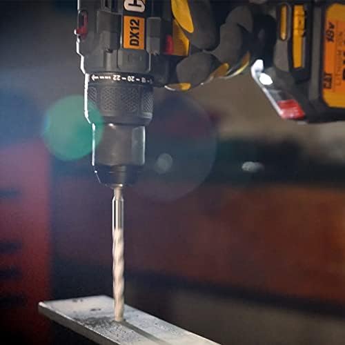 DX12SET 18Volt/2.0Ah Li-ion Çift Akülü Kömürsüz Profesyonel Şarjlı Darbeli Matkap + DA01903 201 Parça Delme/Vidalama Uç Seti