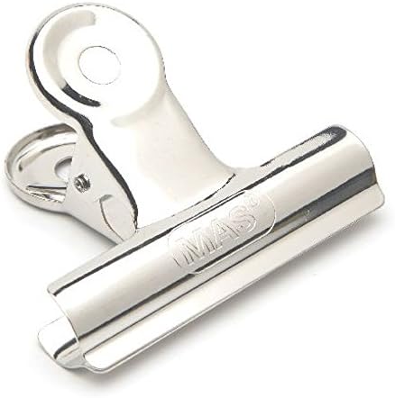 Beyaz Metal Kıskaç Yaylı 30 Milimetre, 2 Düzinelik Kutu