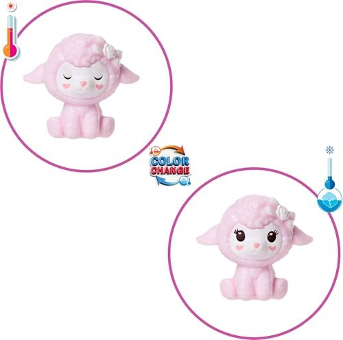 Cutie Reveal Sevimli Ayıcıklar Chelsea küçük bebek ve aksesuarları, pelüş hayvan kostümü ve renk değişimi dahil 6 sürpriz içeren 2. seri (Stiller çeşitlilik gösterebilir), JGH75