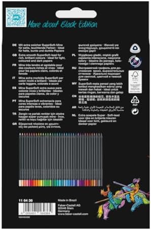 116436 - Renkli kalemler Blackwood, Edition, 36'lı kutu