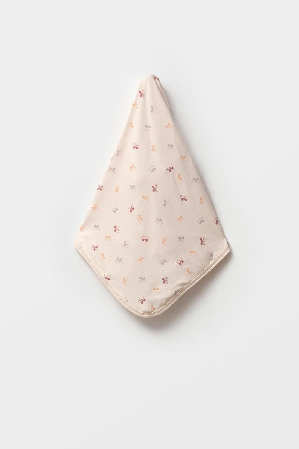 %100 PAMUK BASKILI, ÇİFT KATLI BEBEK BATTANİYESİ (KELEBEK)