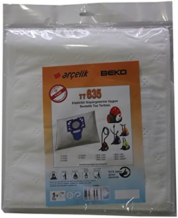 - Bks 1260 Elektrikli Süpürgeye Uygun Sentetik Toz Torbası