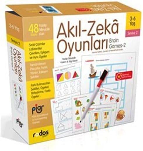 Piar Kids Akıl-Zeka Oyunları (Seviye 2)