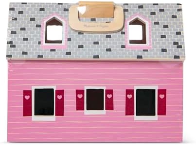 & Doug - Ahşap Taşınabilir Küçük Mobilyalı Ev (13701)