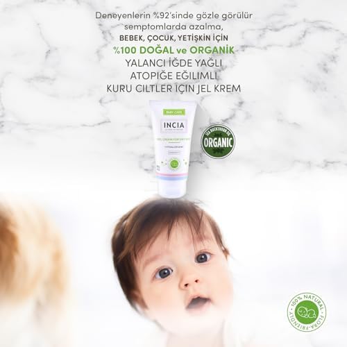 %100 Doğal Atopiğe Eğilimli Ciltler İçin Jel Krem Çok Kuru Ciltler İçin Yalancı İğde Yağı 60 ml