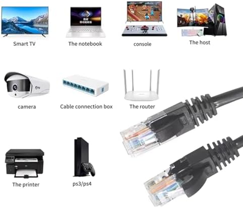 15 metre, Ethernet Kablosu, Ağ Kablosu, LAN, Cat6, Modem İnternet Kablosu, Gri,