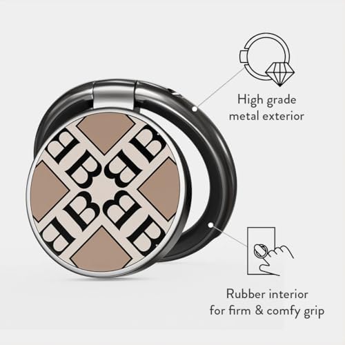 Printable Ring Holder, Monogram