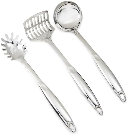 Essentials 18/10 Paslanmaz Çelik Makarna Kaşığı 33 Cm