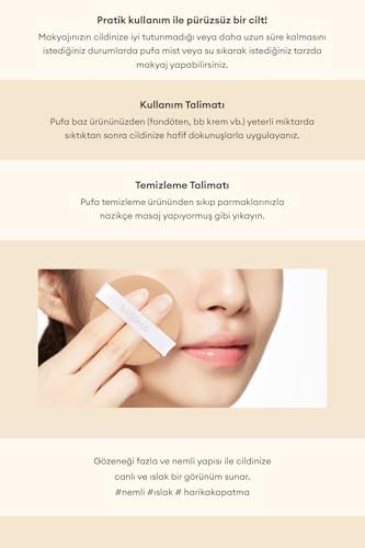 Canlı Görünüm Sunan Makyaj Pufu Tension Pact Puff