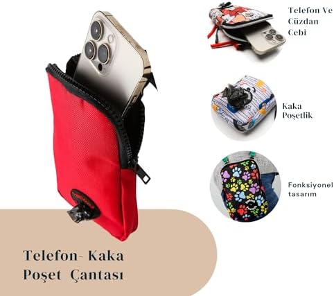 Pawlook Cep Telefonu Çantası Kırmızı