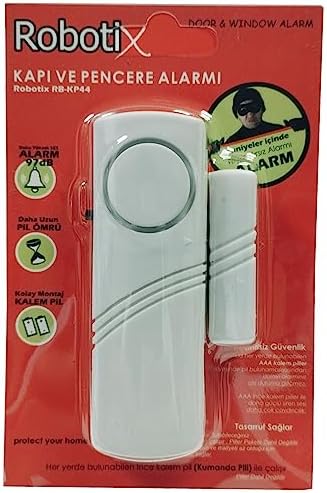 RB-KP44 Kapı Pencere Alarmı - Uzaktan Kumanda Pilli - Hırsız Alarm Sistemi Piller Hariç