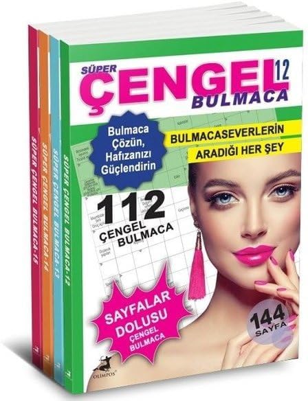 Süper Çengel Bulmaca 4 Kitap Kutulu Set