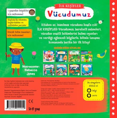 İlk Keşifler -Hareketli Vücudumuz (Ciltli)