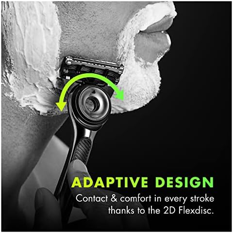 Labs Peeling Çubuklu Tıraş Seti - Seyahat Çantalı, 3 Yedek Bıçak ve Manyetik Stand