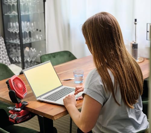 Akülü Vantilatör GC-CF 18/110 Li-Solo Power X- (18 V, kömürsüz, 3 hız ayarı, sonsuz ayarlanabilir, birçok montaj seçeneği, akü dahil değildir)