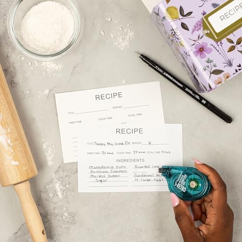 68723 MONO Retro Düzeltme Bandı, Çeşitli Renkler, 10'lu Paket. Anında Düzeltmeler için Kullanımı Kolay Aplikatör