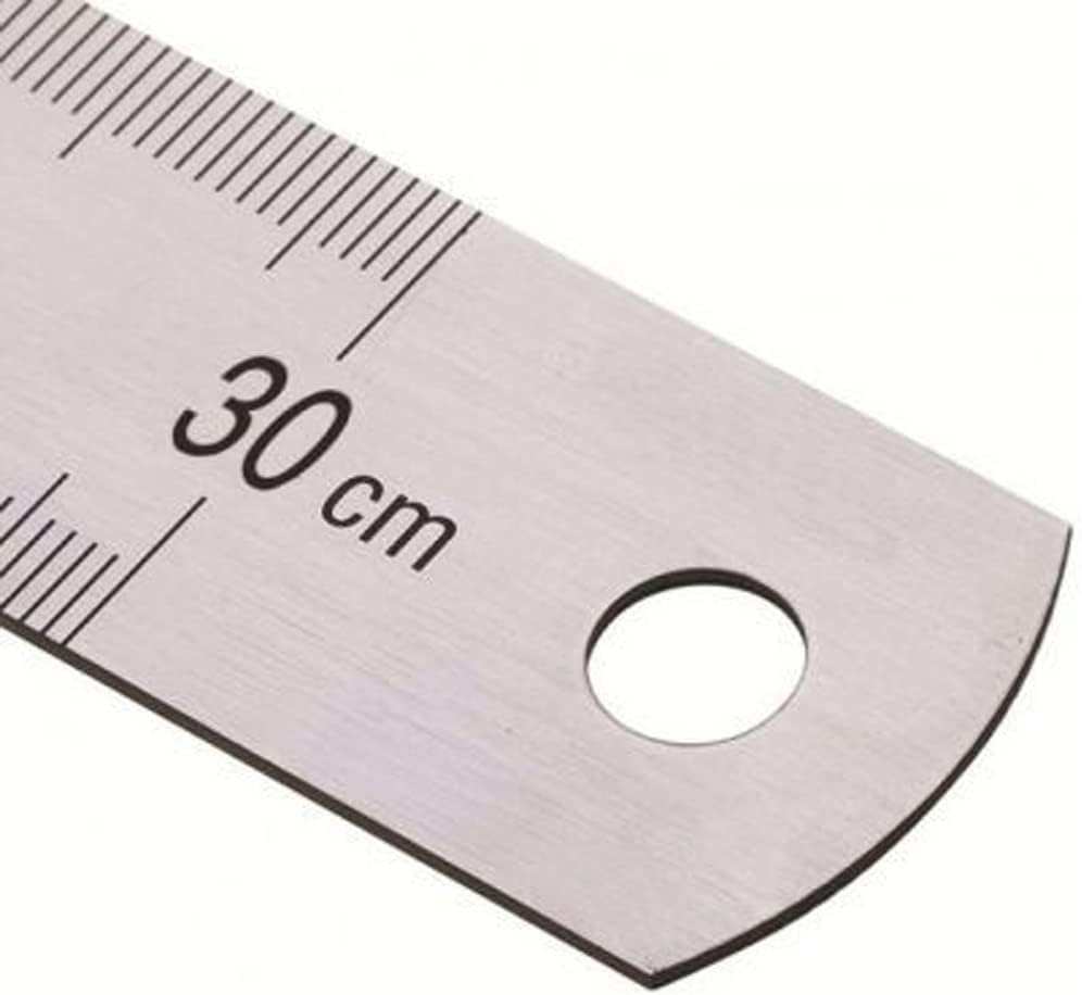 Kraf Çelik Cetvel 30 Cm (inc Ölçülü)