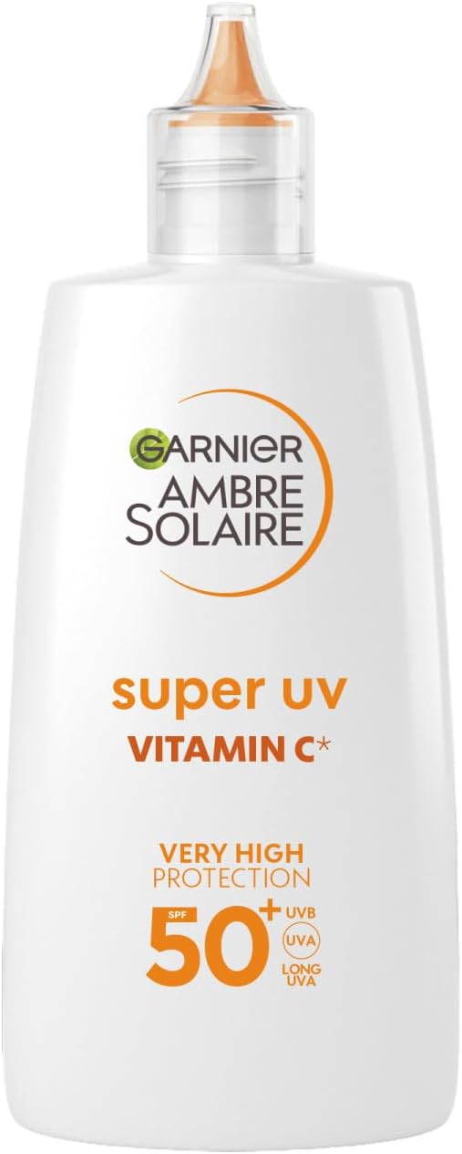 Ambre Solaire Super UV C Vitamini Koyu Leke Karşıtı Fluid Yüz Güneş Kremi SPF50+ 40 ml