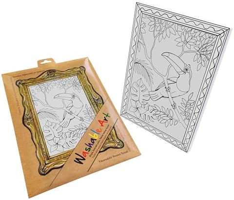 Akademi Çocuk Mat -Washable Art - Orman