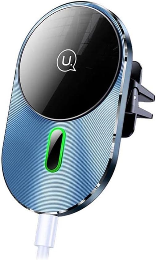 US-CD170 15W 2in1 TypeC Magsefe, Manyetik Kablosuz Şarj ve Araç içi Telefon Tutucu