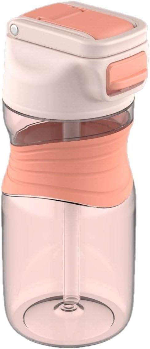 450ml Pipetli Tritan Su Matarası Sarı-Mavi-Turuncu VGN030