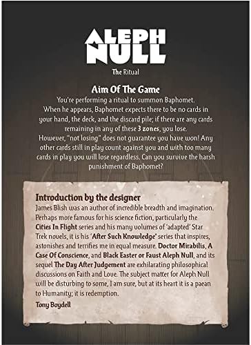Capstone Games Aleph Null - Bitirme Oyunları, Tek Oyunculu Kart Oyunu - Güverte Yapısızlığı, Artan Gerilim, Kart Kombinasyonları ve Cehennem Kendisi! 14+, 1 Oyuncu, 30 Dakika