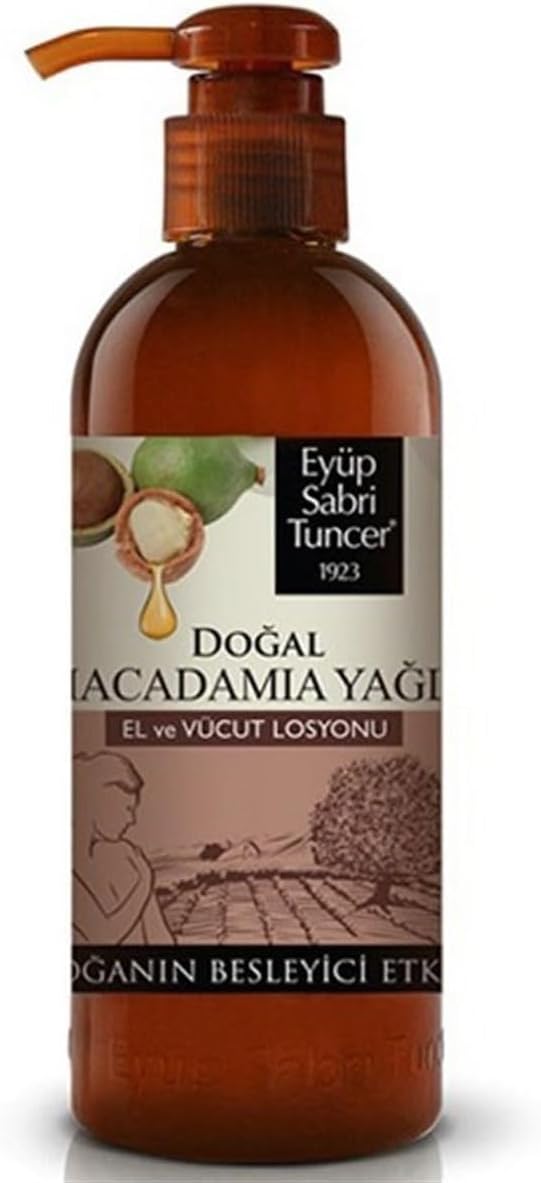 Doğal Macadamia Yağlı El Ve Vücut Losyonu (250 ml)