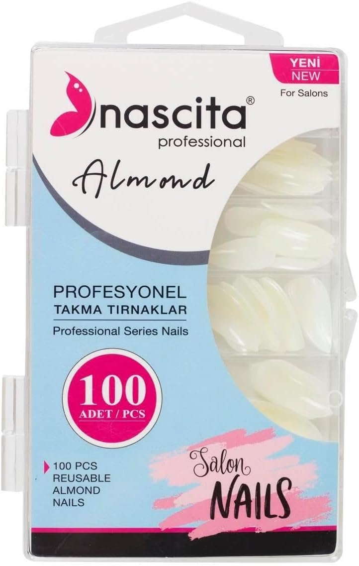 100'lü Kutulu Almond Takma Tırnak - 166