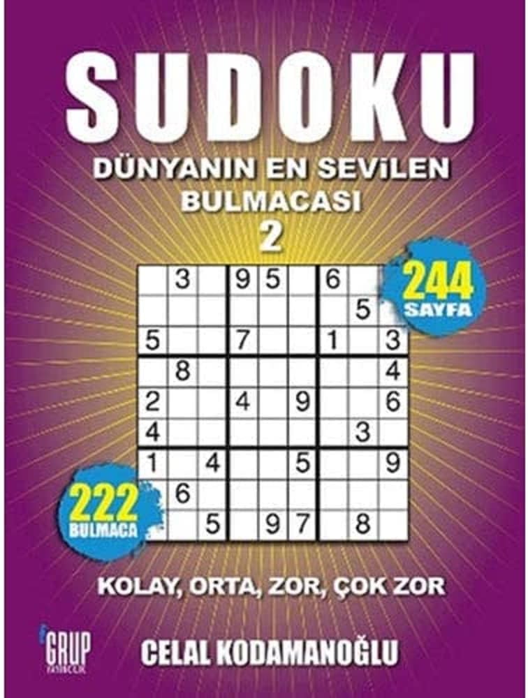 Sudoku 2: Dünyanın En Sevilen Bulmacası (Kapak Resmi değişebilir)