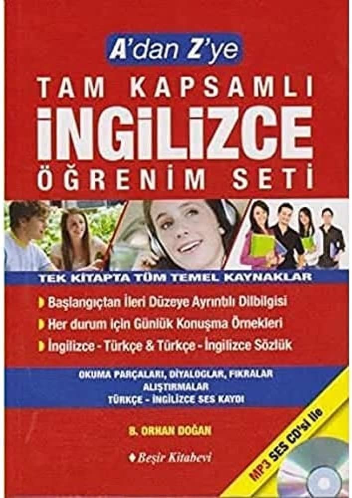 A'dan Z'ye Tam Kapsamlı İngilizce Öğrenim Seti