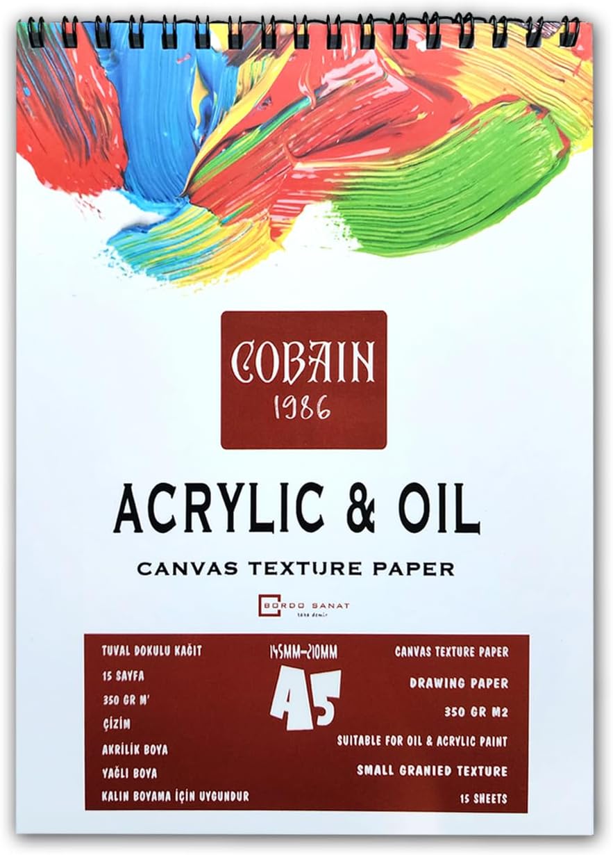 1986 Akrilik Boyama Defteri (A4)