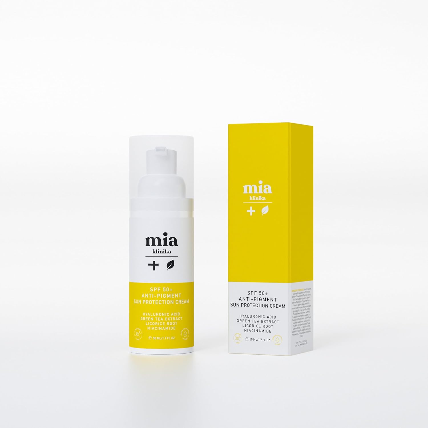 50 SPF+Leke Karşıtı Yüz Güneş Kremi