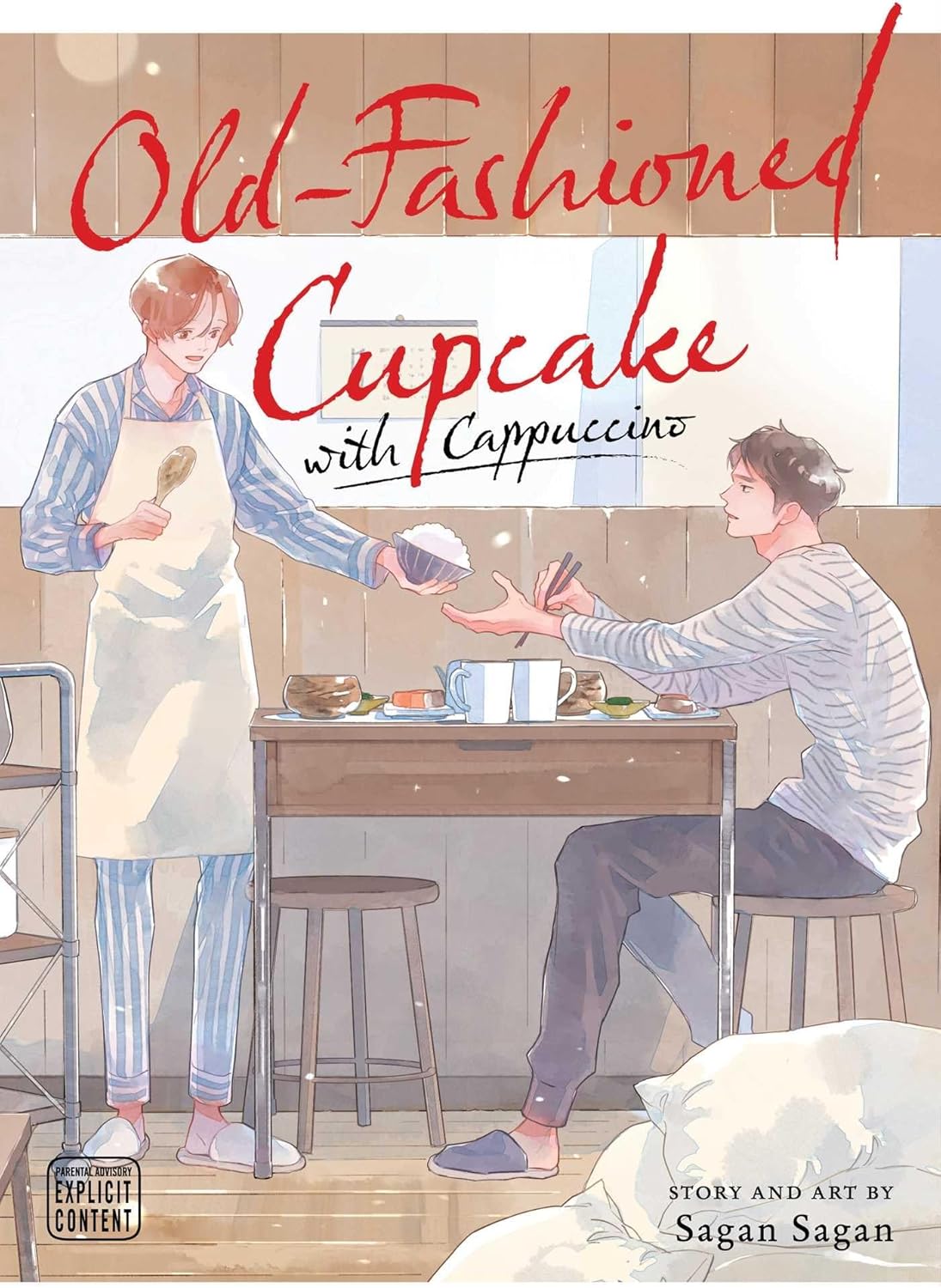 Old-Fashioned Cupcake with Cappuccino