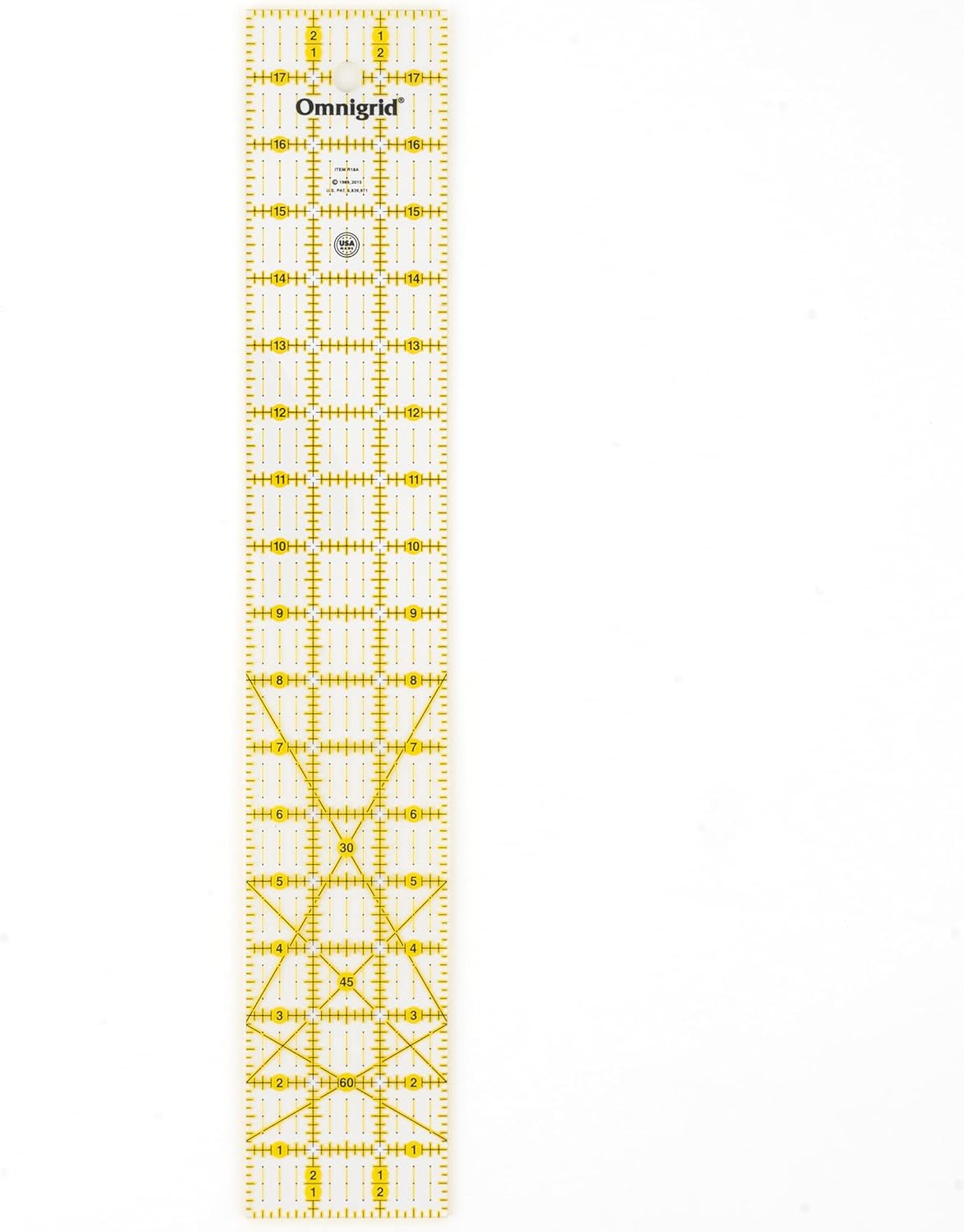 3 inç 18 inç Açılar Cetvel