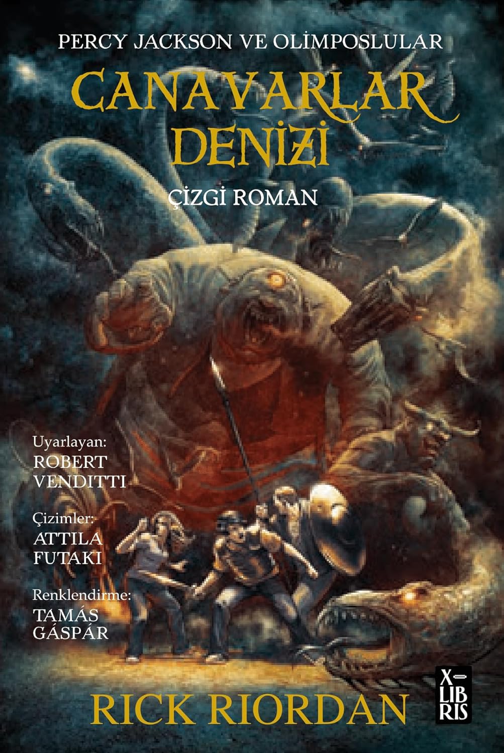 Percy Jackson ve Olimposlular Canavarlar Denizi - Çizgi Roman