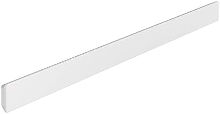 WallStoris - Duvar Çubuğu 50 cm, Banyo Muhafazası, Yapıştırmak veya Delmek için Saklama Sistemi için Sabitleme Çubuğu, Delmeden Banyo Aksesuarı, Mat Beyaz