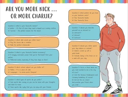 Alternative view of The Heartstopper Yearbook: Boy meets boy in the phenomenal graphic novel series, also on Netflix!