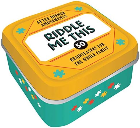After Dinner Amusements: Riddle Me