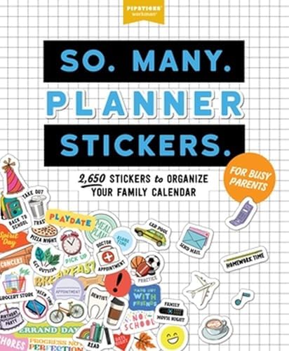 Alternative view of So. Many. Stickers. For Busy Parents: 2,650 Stickers to Organize Your Calendar