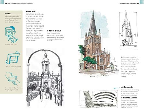 The Sketching Companion: Concepts and Techniques from The Sketching Handbooks--Architecture and Cityscapes,... and Motion, Working with (Volume 10)