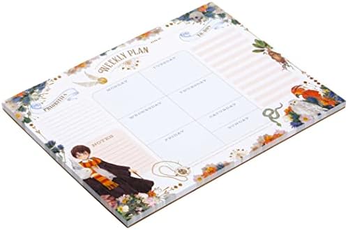 Potter: Floral Fantasy Weekly Notepad
