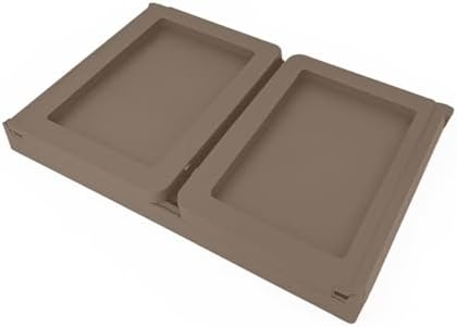 Katlanabilir Yatak Üstü Laptop Sehpası ve Kahvaltı Masası - Tablet ve Telefon Standlı Çok Amaçlı Portatif Çalışma Sehpası (56x36x26 cm) (TOPRAK) - Görsel 3