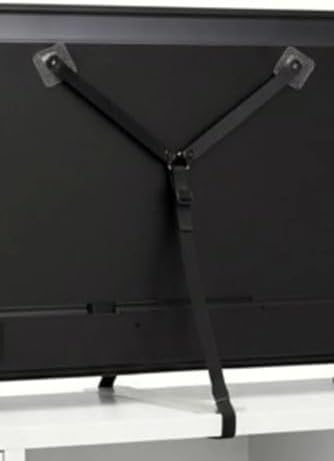 Usin Vidasız Montajsız Kendinden Yapışkanlı LCD TV Kemeri Çoçuk Y Tipi Deprem Koruma Güvenlik Askısı