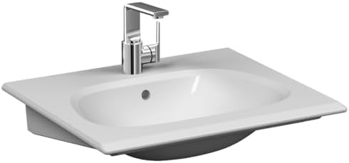 Frame 5707B403-0001 Etajerli Lavabo, 60 cm, Clean, Beyaz