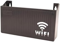 Siyah Wi-Fi Yönlendirici Saklama Kutusu, Wifi Kutusu Duvar Asılabilir Modem Saklama Kutusu, TV Set Üstü Kutular, Uzaktan Kumanda vb. 1 Adet